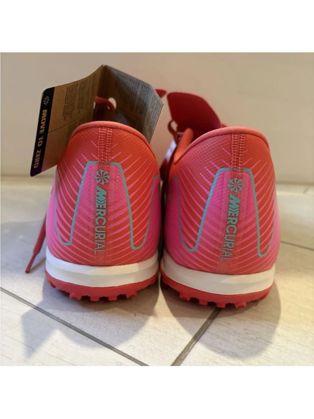 NWOT Nike Zoom Mercurial Vapor 16 Academy Tf Ember Glow Men 12.5 Sneakers Soccer